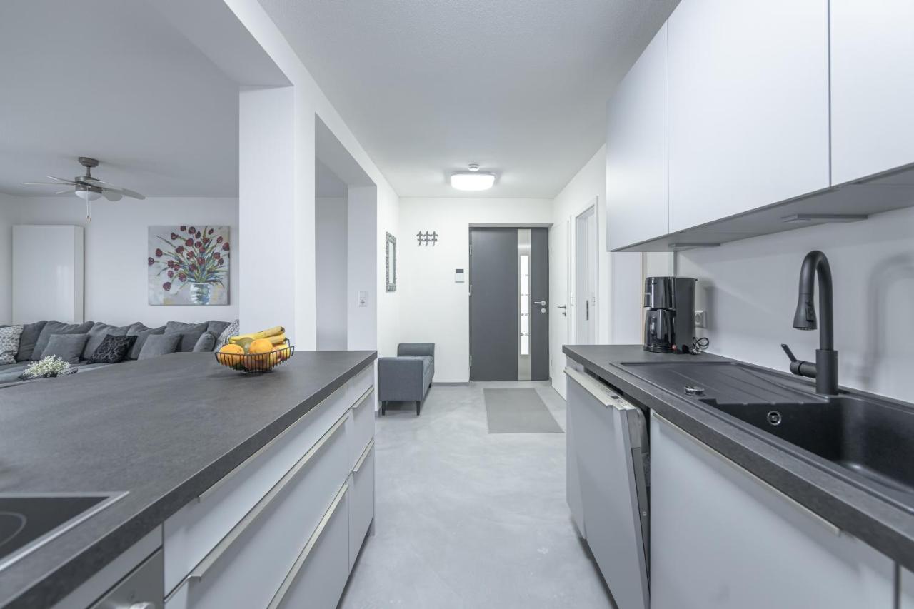 קונסטנץ Exklusive Neubau-Ferienwohnung Mit Fernsicht מראה חיצוני תמונה